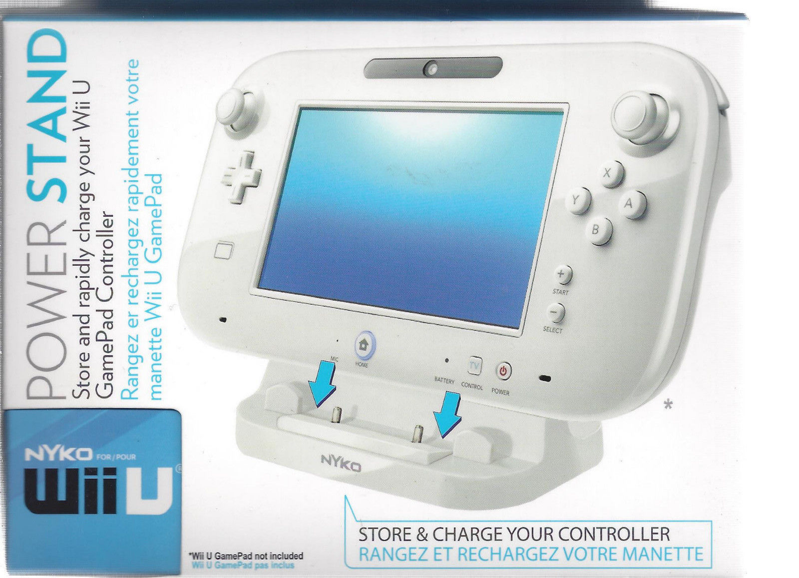 Nyko 87166 Nintendo Wii U Power Stand White